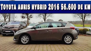 Toyota Auris Hybrid 2016 cu kilometri puțini....