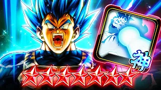 WHAT IS THIS?! EVO CAN COOK NOW?! LF SSBE VEGETA WITH THE NEW PLAT COOKS! | Dragon Ball Legends