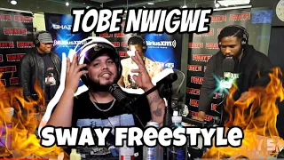 FIRST TIME HEARING TOBE | SWAY IN THE MORNING | FRIDAY FIRE CYPHER | TOBE NWIGWE | TMG REACTS