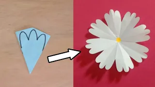 how to make paper flower | DIY flower | cara membuat bunga dari kertas @harissetianichannel