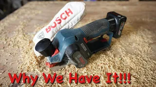 Bosch 12v Planer GHO12V-08....Does More Than You Think