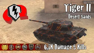 Tiger II  |  6,1K Damage 5 Kills  |  WoT Blitz Replays