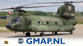 CH-47D Chinook Startup & Departure Lelystad