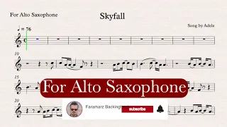 Skyfall - Play along for Alto Sax