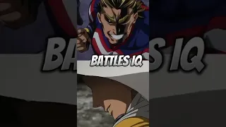 All Might Vs Saitama #short #saitama #myheroacademia #onepunchman #anime