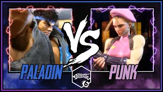 SF6 ➣ PALADIN [ RYU ] VS PUNK [ CAMMY ]   STREET FIGHTER 6