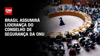 Brasil assumirá liderança do Conselho de Segurança da ONU | CNN NOVO DIA