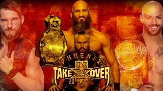 NXT Takeover: Phoenix Match Card.
