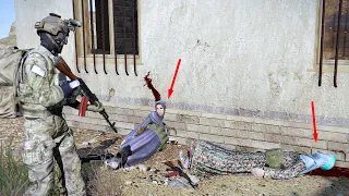 Warfare in Afghanistan | American Marksman vs Rebels | American Sniper in Action | ARMA 3: Milsim #4