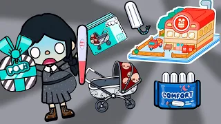 How to get everything? New secrets from wednesday addams toca boca Toca life world