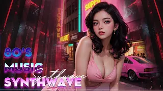 80's Music Synthwave 💘 Synthwave/Chillwave/Electronic Mix 🎀 A Darksynth Synthwave Mix