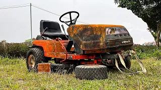 Project To Restore A Heavily Damaged Old KUBOTA Lawn Mower // Incredible Completion Process