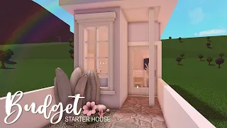 BLOXBURG: *no gamepass* Budget Starter House 3k l tour + speedbuild ♡