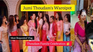 NGASIDI EIGI ECHE JUMI THOUDAM GI WAROIPOT LEPLARE  THOUDAM FAMILY VLOG  MANIPURI ENGAGEMENT