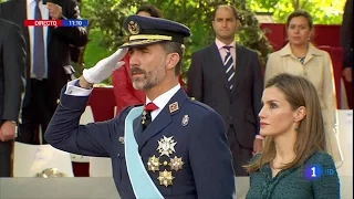 HIMNO NACIONAL DE ESPAÑA 2014 REY FELIPE VI