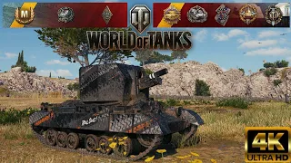 Bishop - Cliff map - 12 kills - 4,1k damage World of Tanks replay 4K