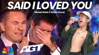 Golden Buzzer: Filipino participant makes the jury cry when singing the song Said I Loved You