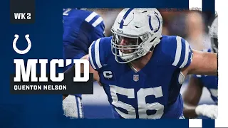 Big Q vs. Aaron Donald! | Quenton Nelson Mic'd Up against the Rams