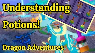 POTIONS! And How they Work! Roblox Dragon Adventures