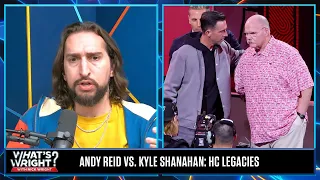 Andy Reid or Kyle Shanahan: Which HC has more to gain with SB win | What’s Wright?