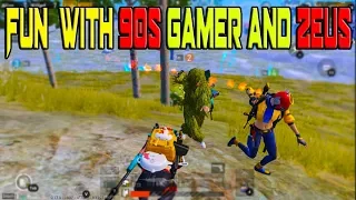 Fun gameplay with 90s gamer and zeus in PUBG Mobile || SRB imdevil