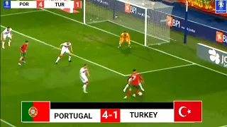 PORTUGAL VS TURKEY 4-1⚽ Ronaldo Hattrick |EURO 2024|HIGHLIGHT & All GOAL| Group (F) predition