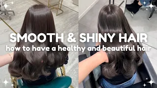 natural ways to have a smooth and shiny hair 🌷🧸 healthy hair tips