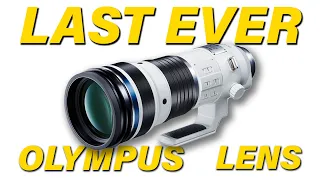 Olympus 150-400mm f4.5 Pro is the Last Original Olympus Legendary Lens - RED35 Talk