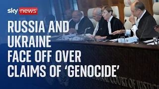 Watch live: Ukraine challenges Russia's justification of war at the International Court of Justice