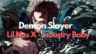 DEMON SLAYER || INDUSTRY BABY LIL NAS X AMV