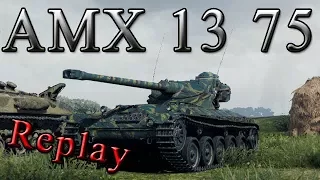 WoT [Replay 163 | AMX 13 75] "gute Taktik" World of Tanks [ deutsch ][ Krawumm ]