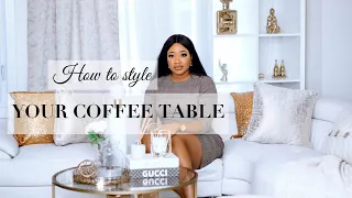 HOW TO STYLE YOUR COFFEE TABLE | MAY STAGING & DESIGN