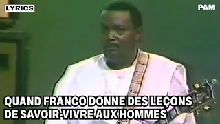 Franco & Le TP OK Jazz - Bina na ngai na respect (traduction française)