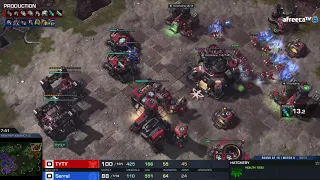 Serral (Z) vs TY (T) - RO16 Match 5 GSL vs. the World 2019