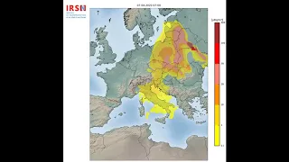 Incendies à Tchernobyl en Avril 2020 : Modélisation de la dispersion du panache en Europe