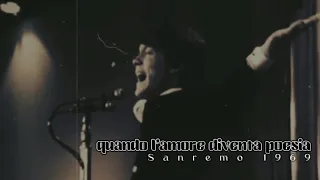 Quando L'Amore Diventa Poesia [Sanremo 1969 Live Performance] (Lyric Video)