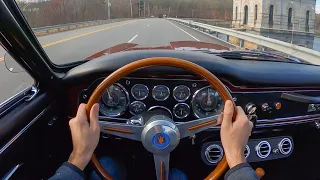 1965 Maserati Sebring 3500 GTi 5 Speed - POV Test Drive by Tedward (Binaural Audio)