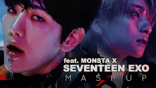 SEVENTEEN & EXO (feat. MONSTA X) — 'Fear (독) X Going Crazy (내가 미쳐) X Lost in the Dream' MASHUP