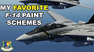 My FAVORITE F-14 Paint Schemes | DCS World 4K 60FPS