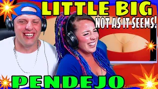 LITTLE BIG - PENDEJO (Official Music Video) THE WOLF HUNTERZ REACTIONS