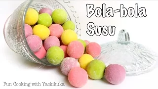 IDE KUE LEBARAN * Bola-Bola Susu * Milk Balls Cookies