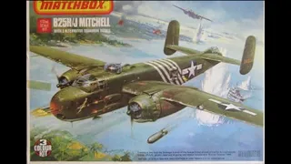 Matchbox 1/72 B25H/J Mitchell kit review PK-405