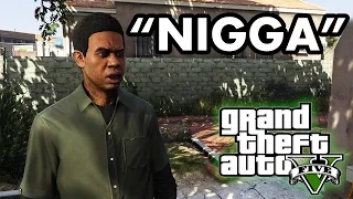 Grand Theft Auto V -  Lamar "Nigga" Scene