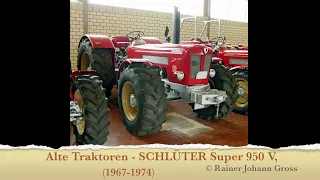 Alte Traktoren - SCHLÜTER Super 950 V (1967-1974)