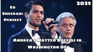 Matteo Bocelli ~ Andrea Bocelli ~ Ed Sheeran~ Perfect #MatteoBocelli #AndreaBocelli #Sheeran