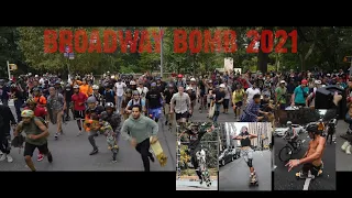 Broadway Bomb 2021 Longboard Skateboard NYC Street Racing - 4k