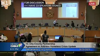 Sacramento City Council meeting paused after 'small disruption'