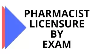 TUTORIAL - Application for Pharmacist Licensure by Examination