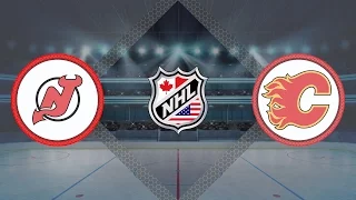 Обзор матча Нью-Джерси - Калгари / DEVILS VS FLAMES JANUARY 13, 2017 HIGHLIGHTS