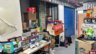 Thousands of games in a HOARDERS storage unit